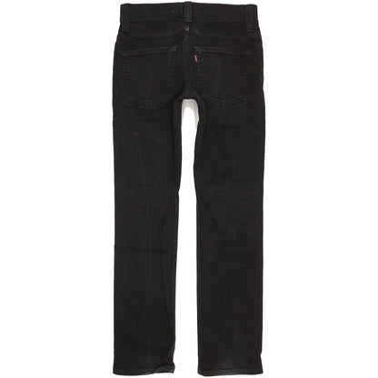 Levi's 511 Men Black Straight Slim Stretch Jeans W30 L31