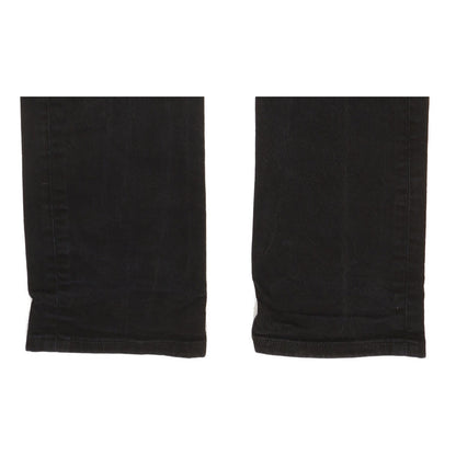 Levi's 511 Men Black Straight Slim Stretch Jeans W30 L31
