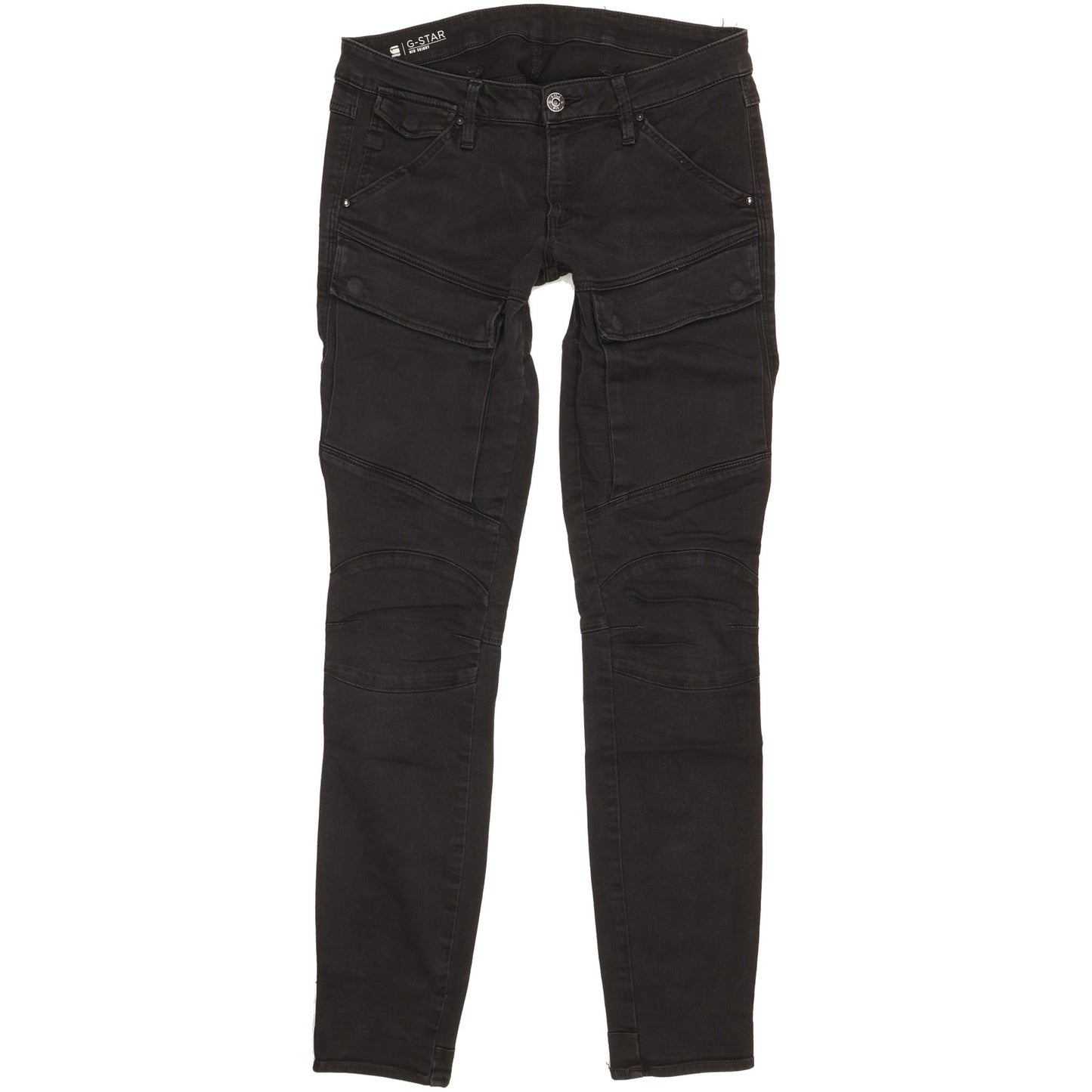 G-Star Women Black Skinny Slim Stretch Jeans W29 L31