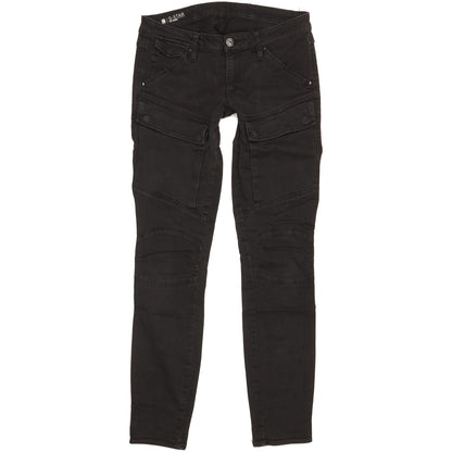 G-Star Women Black Skinny Slim Stretch Jeans W29 L31