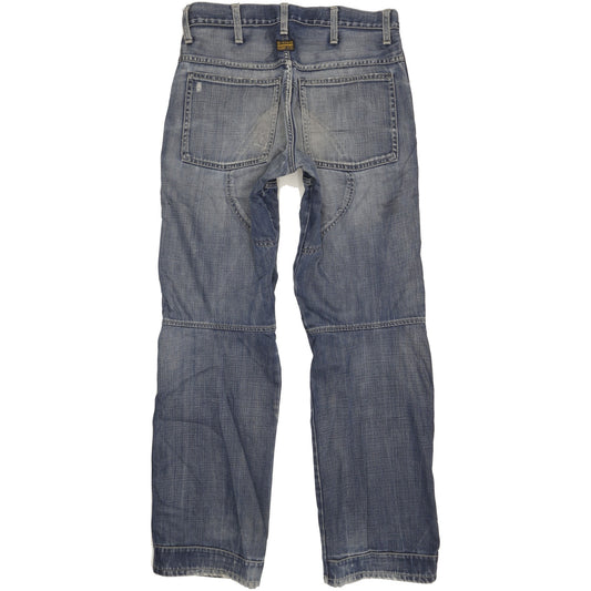 G-Star Elwood Men Blue Straight Regular Jeans W33 L34