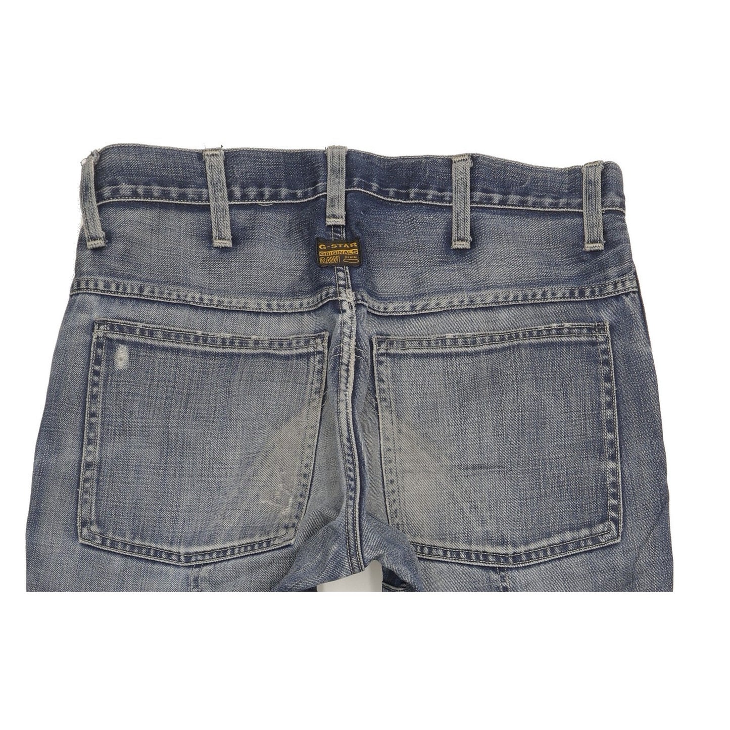 G-Star Elwood Men Blue Straight Regular Jeans W33 L34