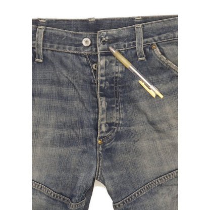 G-Star Elwood Men Blue Straight Regular Jeans W33 L34