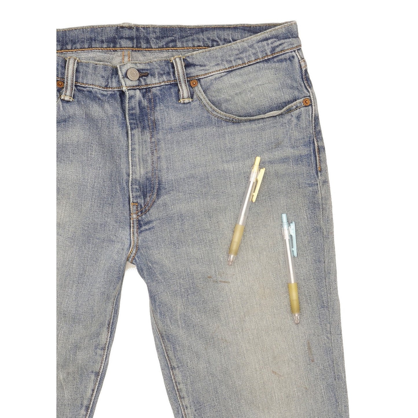 Levi's 511 Men Blue Straight Slim Stretch Jeans W36 L32