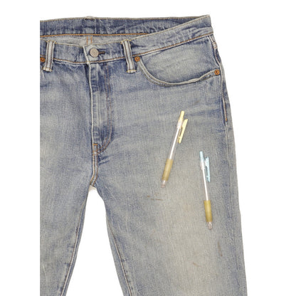 Levi's 511 Men Blue Straight Slim Stretch Jeans W36 L32