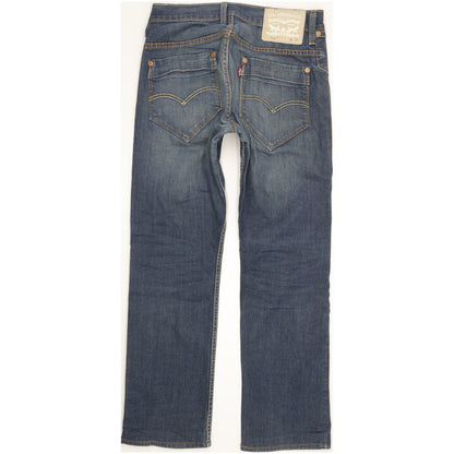 Levi's 514 Men Blue Straight Slim Stretch Jeans W30 L29