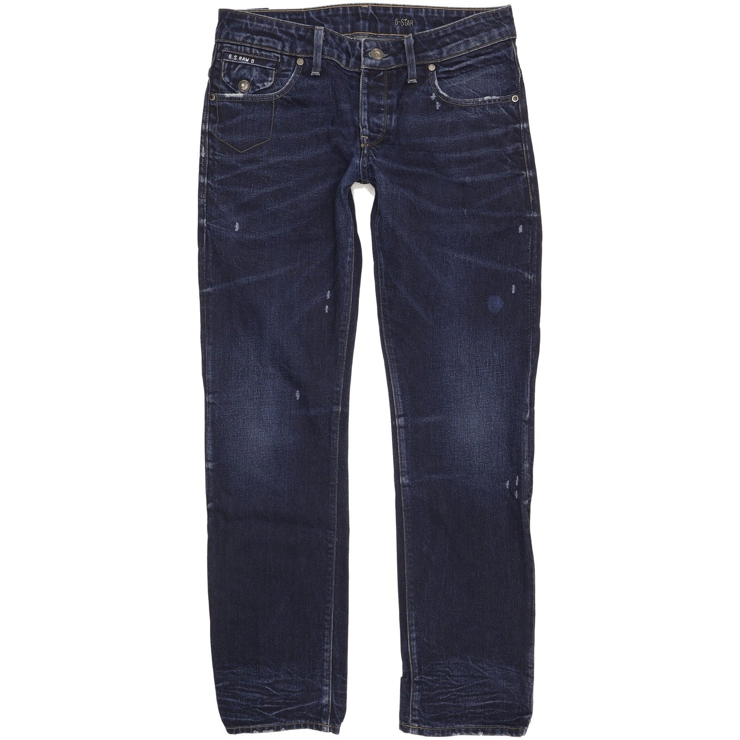 G-Star Morris Men Blue Straight Regular Jeans W32 L32