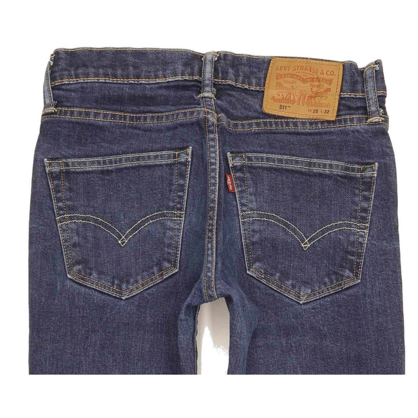 Levi's 511 Men Blue Straight Slim Jeans W28 L25