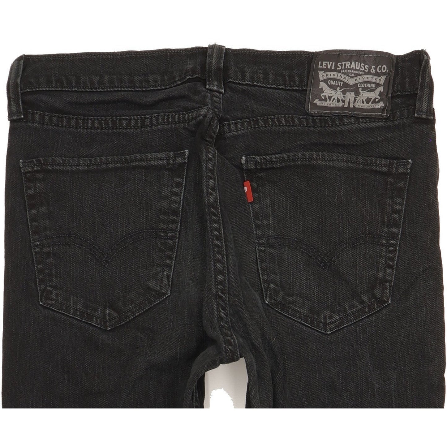 Levi's Men Black Skinny Slim Stretch Jeans W32 L32