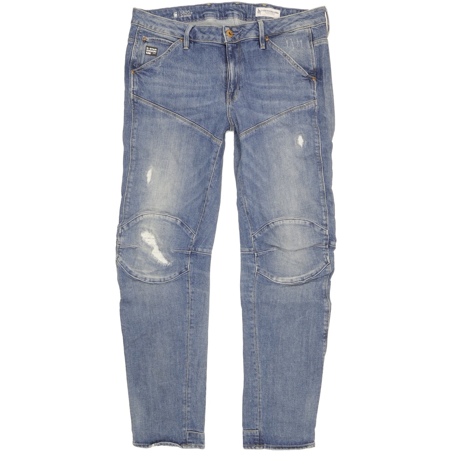 G-Star 5620 3D Women Blue Tapered Loose Boyfriend Stretch Jeans W30 L30