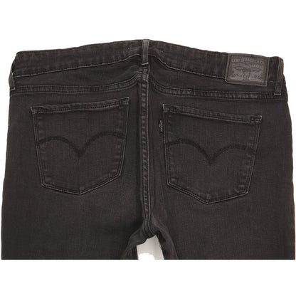 Levi's 711 Women Black Skinny Slim Stretch Jeans W30 L32