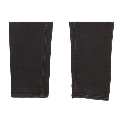 Levi's 711 Women Black Skinny Slim Stretch Jeans W30 L32