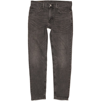 Levi's 502 Hi-Ball Men Black Tapered Regular Stretch Jeans W31 L29