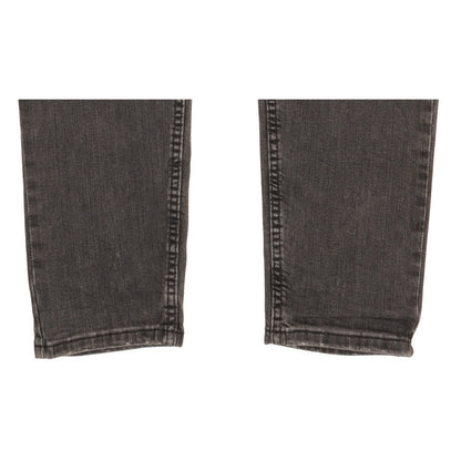 Levi's 502 Hi-Ball Men Black Tapered Regular Stretch Jeans W31 L29