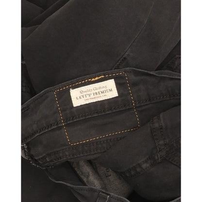 Levi's 514 Men Black Straight Slim Stretch Jeans W31 L31