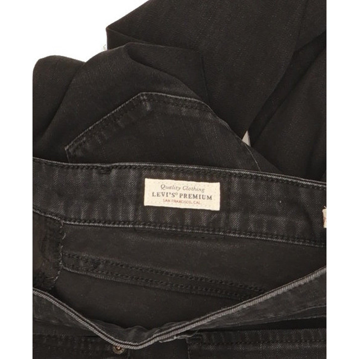 Levi's 721 Women Black Skinny Slim Stretch Jeans W27 L30