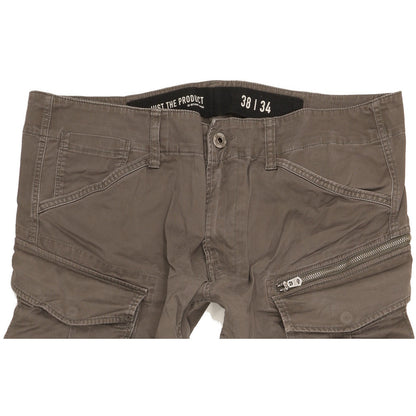 G-Star Rovic 3D Men Grey Tapered Loose Stretch Jeans W38 L34