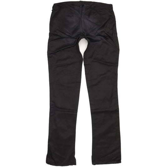 Diesel Satin Women Black Straight Slim Stretch Jeans W27 L33