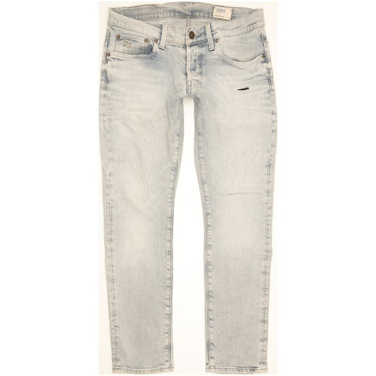 G-Star 3301 Men Blue Skinny Slim Stretch Jeans W28 L28