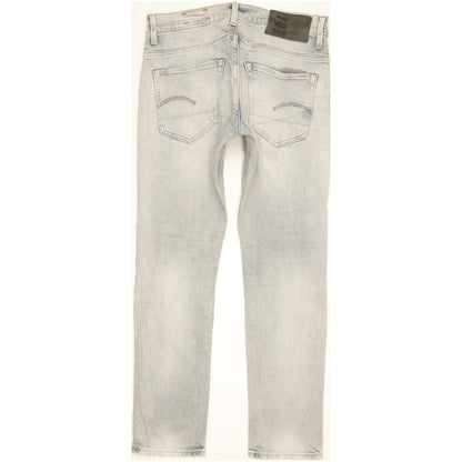G-Star 3301 Men Blue Skinny Slim Stretch Jeans W28 L28