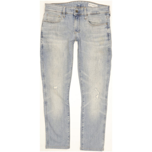 G-Star 3301 Deconstructed Men Blue Skinny Slim Stretch Jeans W32 L28
