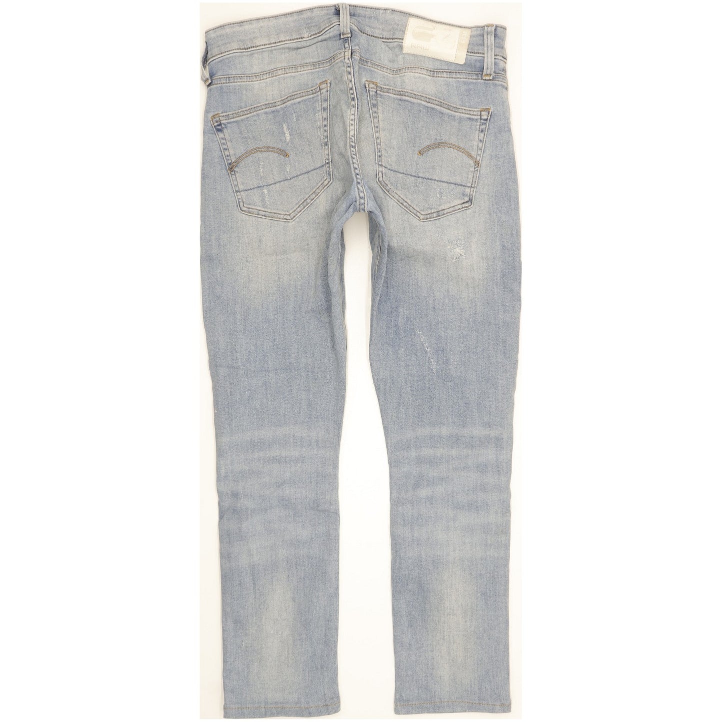 G-Star 3301 Deconstructed Men Blue Skinny Slim Stretch Jeans W32 L28