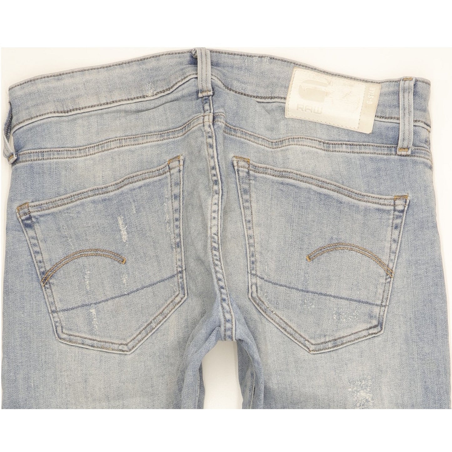 G-Star 3301 Deconstructed Men Blue Skinny Slim Stretch Jeans W32 L28