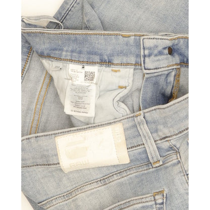 G-Star 3301 Deconstructed Men Blue Skinny Slim Stretch Jeans W32 L28