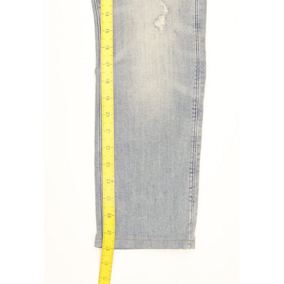 G-Star 3301 Deconstructed Men Blue Skinny Slim Stretch Jeans W32 L28