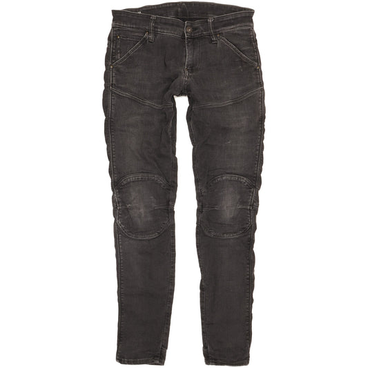 G-Star 5620 3D Men Black Skinny Slim Stretch Jeans W31 L32