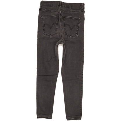 Levi's Mile Black Skinny Slim Stretch Jeans High Waisted W30 L25