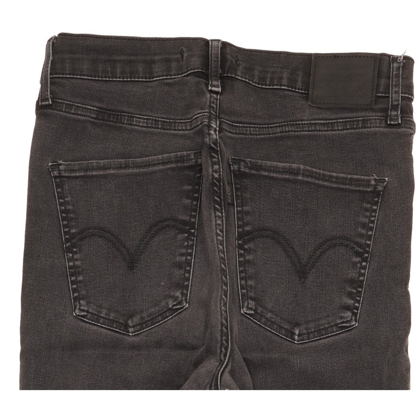 Levi's Mile Black Skinny Slim Stretch Jeans High Waisted W30 L25