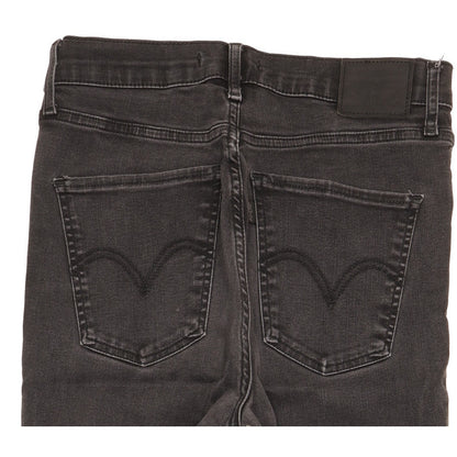 Levi's Mile Black Skinny Slim Stretch Jeans High Waisted W30 L25