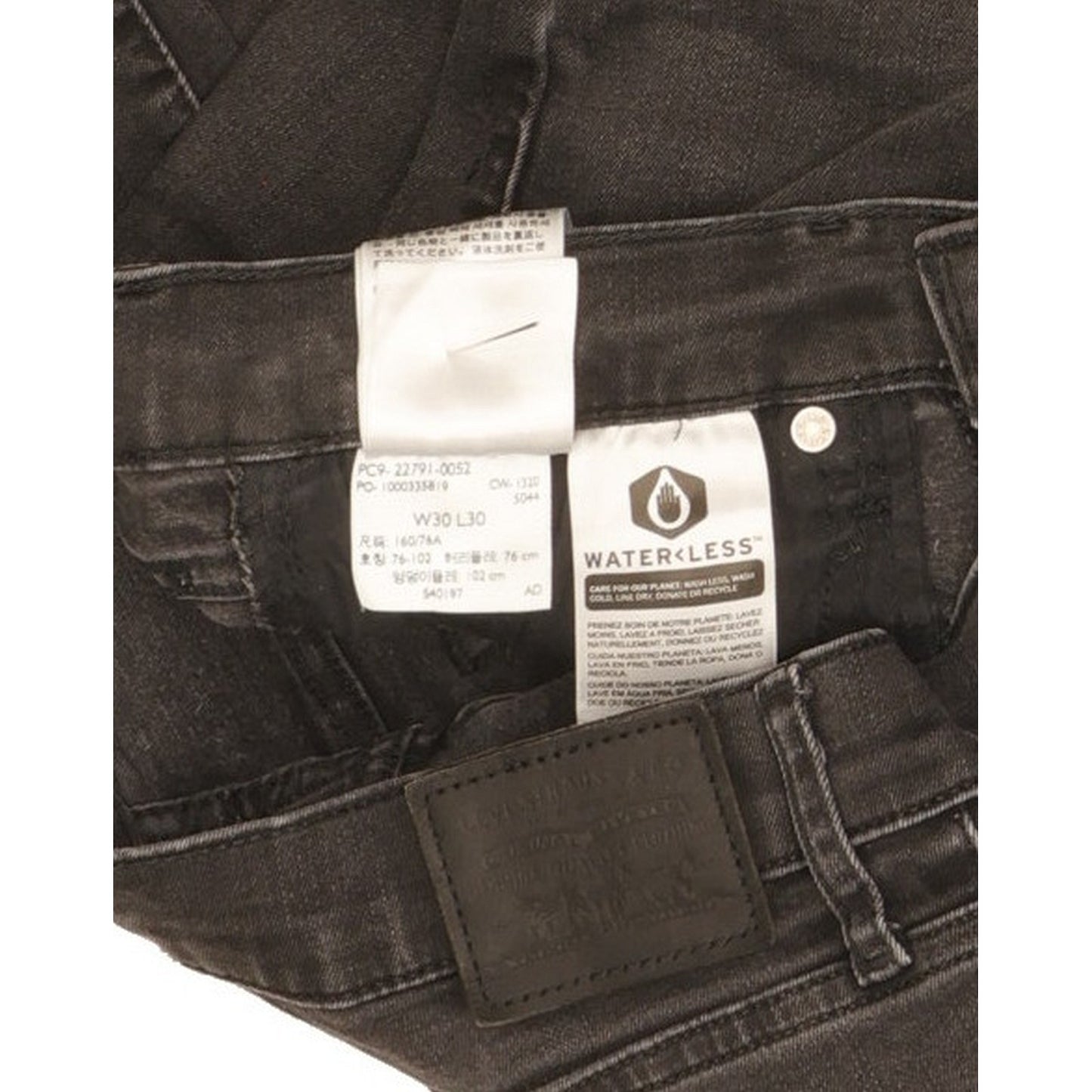 Levi's Mile Black Skinny Slim Stretch Jeans High Waisted W30 L25