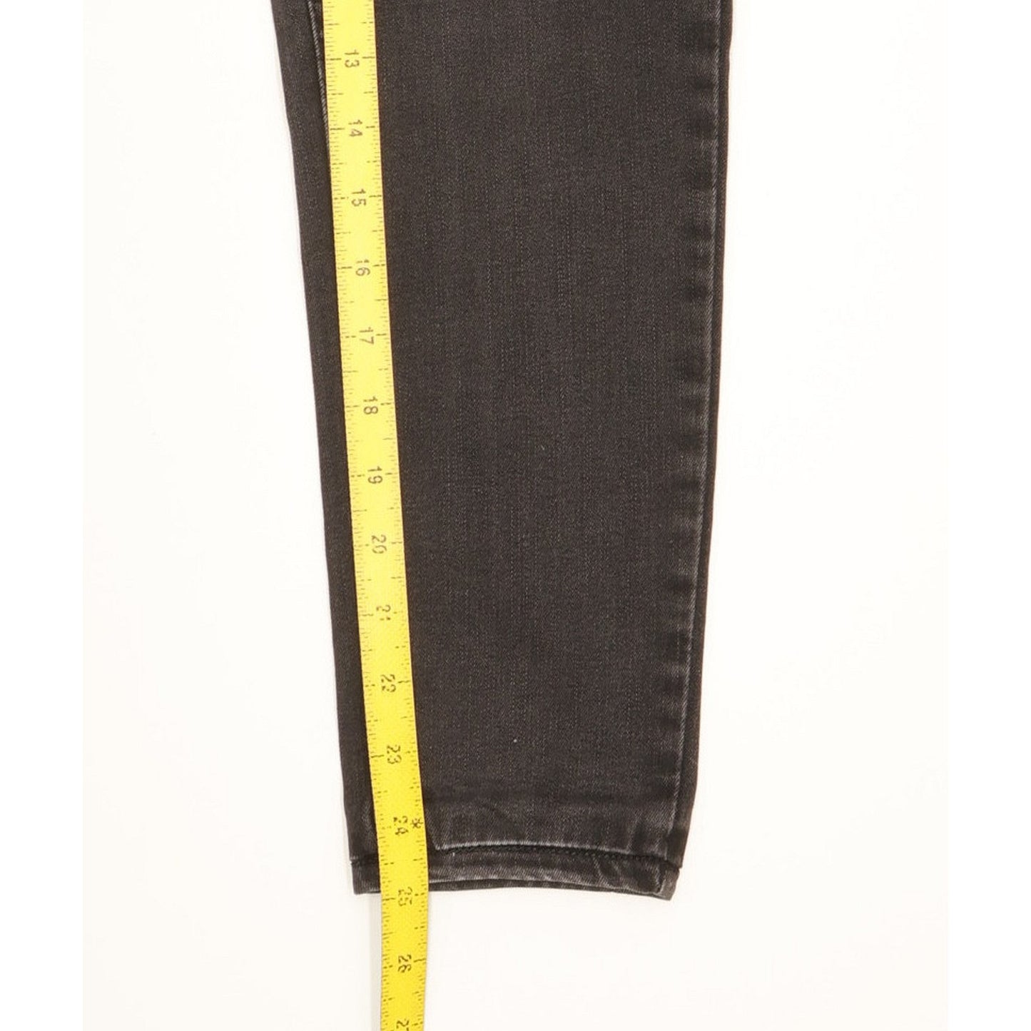 Levi's Mile Black Skinny Slim Stretch Jeans High Waisted W30 L25