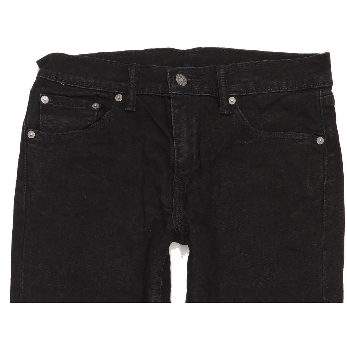 Levi's 511 Men Black Straight Slim Stretch Jeans W30 L33