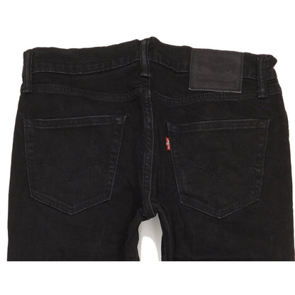 Levi's 511 Men Black Straight Slim Stretch Jeans W30 L33