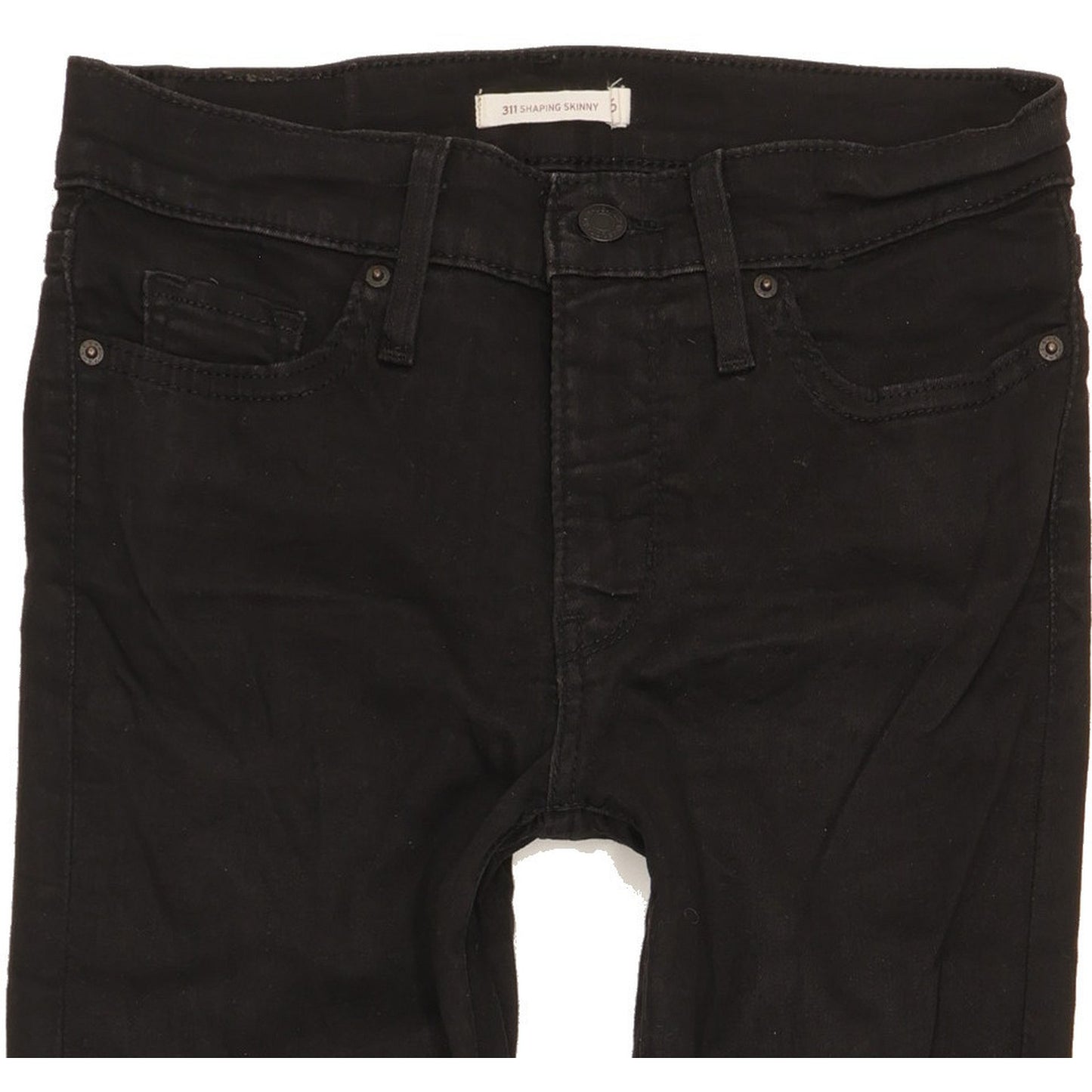 Levi's 311 Shaping Women Black Skinny Slim Stretch Jeans W26 L28