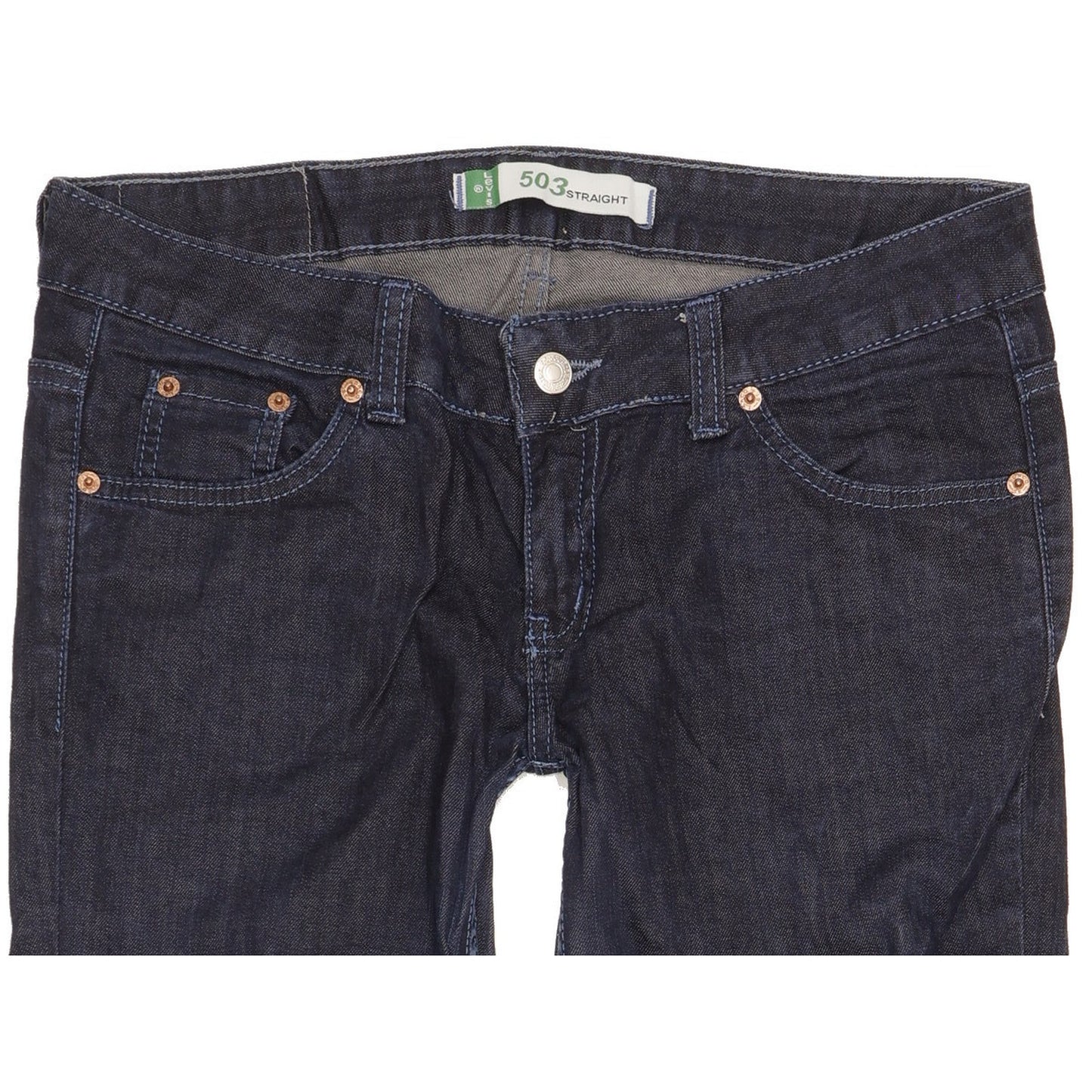 Levi's 503 Men Blue Straight Slim Stretch Jeans W32 L28