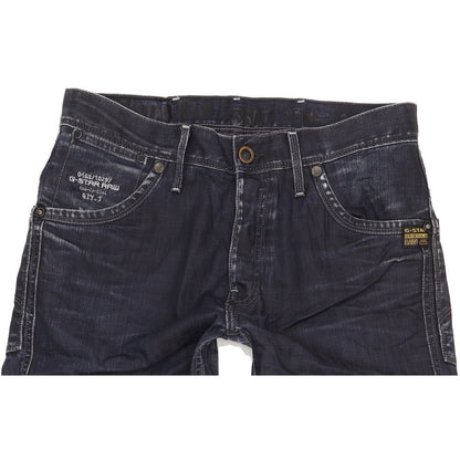 G-Star Jack Men Navy Straight Regular Jeans W33 L33