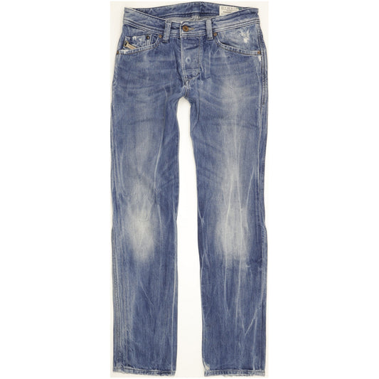 Diesel Darron Men Blue Straight Regular Jeans W28 L32