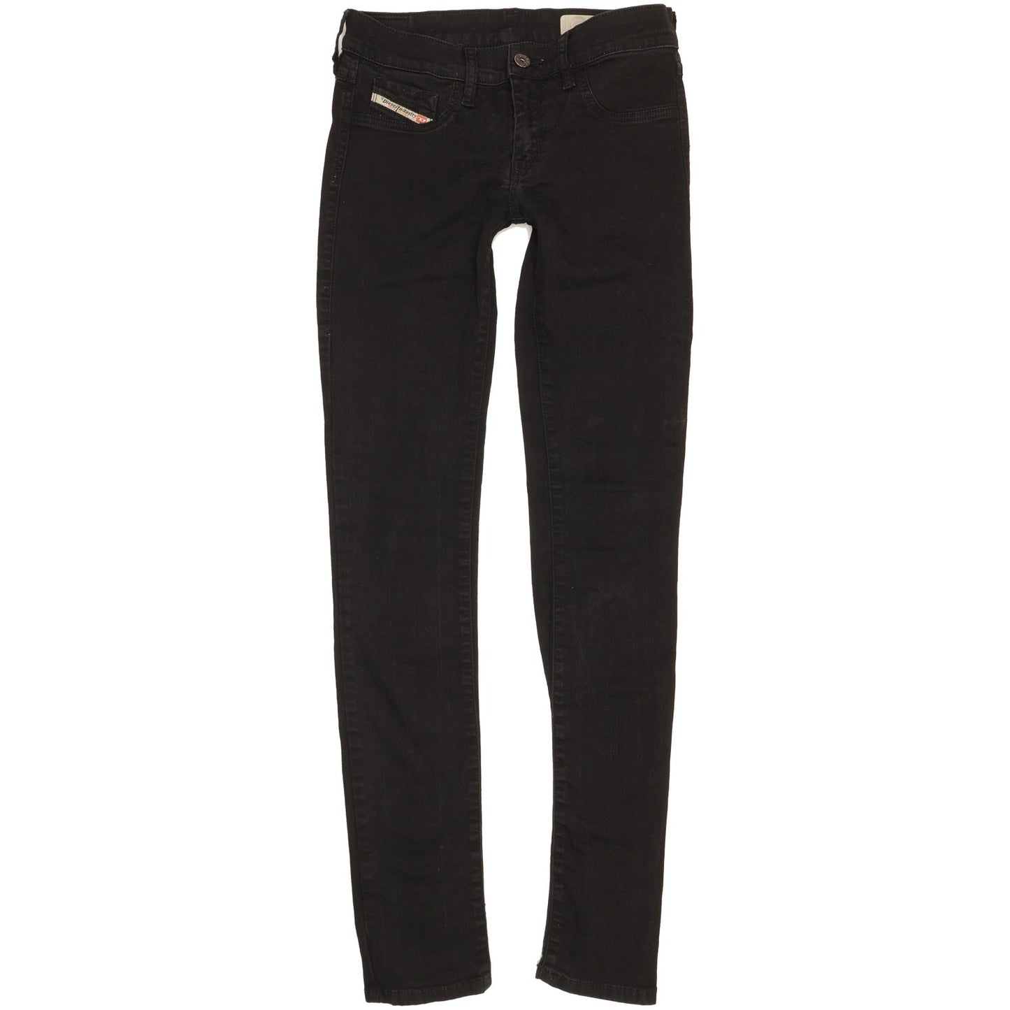 Diesel Livier Women Black Skinny Slim Jegging Stretch Jeans W27 L32