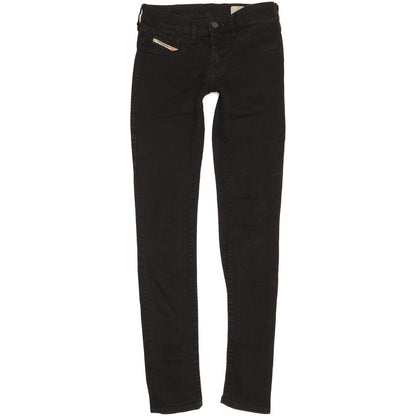 Diesel Livier Women Black Skinny Slim Jegging Stretch Jeans W27 L32