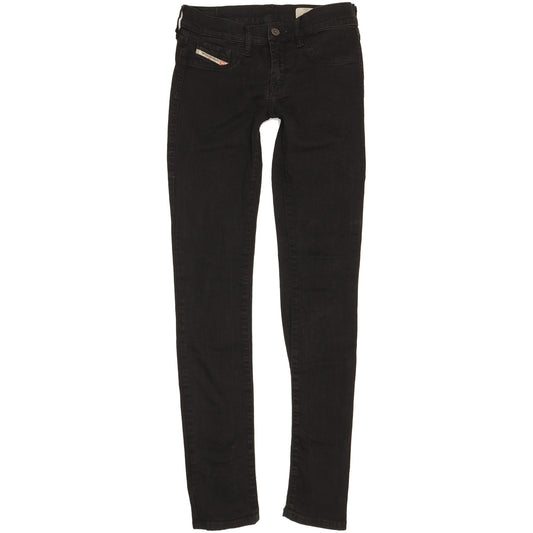 Diesel Livier Women Black Skinny Slim Jegging Stretch Jeans W27 L32
