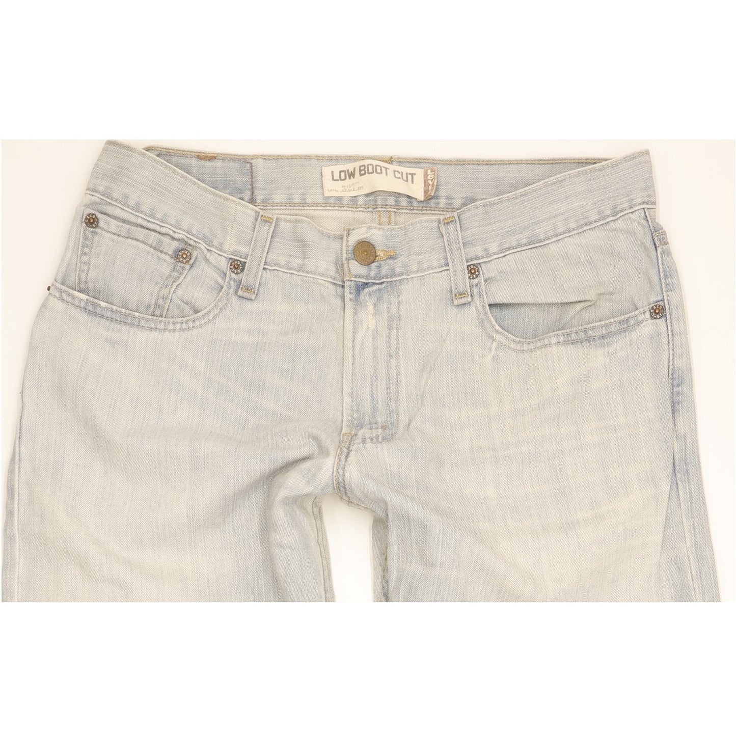 Levi's 527 Men Blue Bootcut Slim Jeans W32 L34