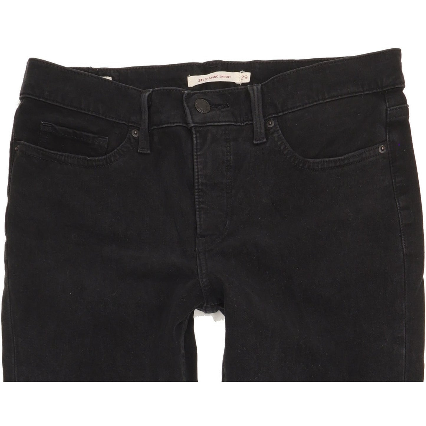 Levi's 311 Shaping Women Black Skinny Slim Stretch Jeans W29 L31