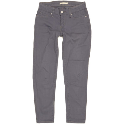 Levi's 712 Women Blue Straight Slim Stretch Jeans W26 L26