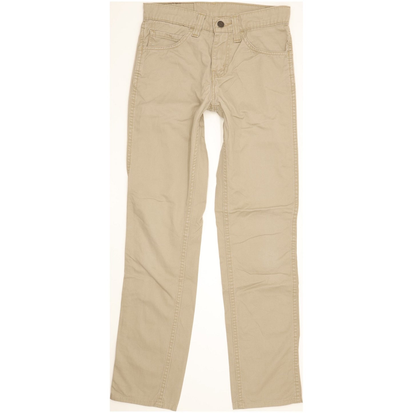Levi's 511 Men Beige Straight Slim Jeans W28 L30
