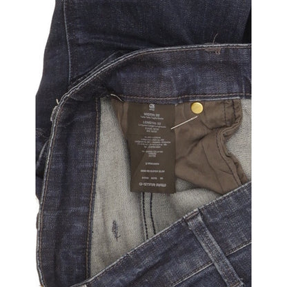 G-Star 5620 3D Men Blue Skinny Slim Stretch Jeans W32 L32