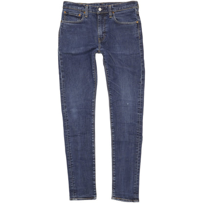 Levi's 512 Men Blue Tapered Slim Jeans W32 L34